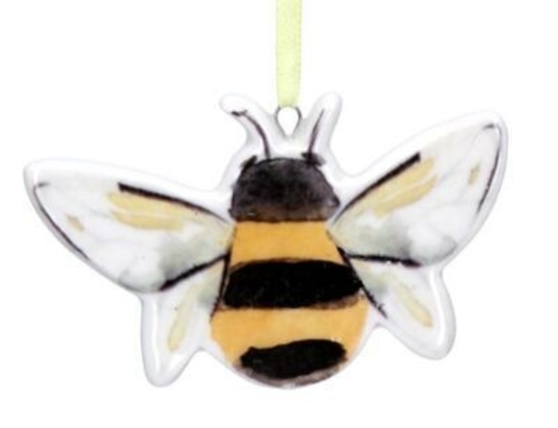 Ceramic Bee Decoration By Gisela Graham